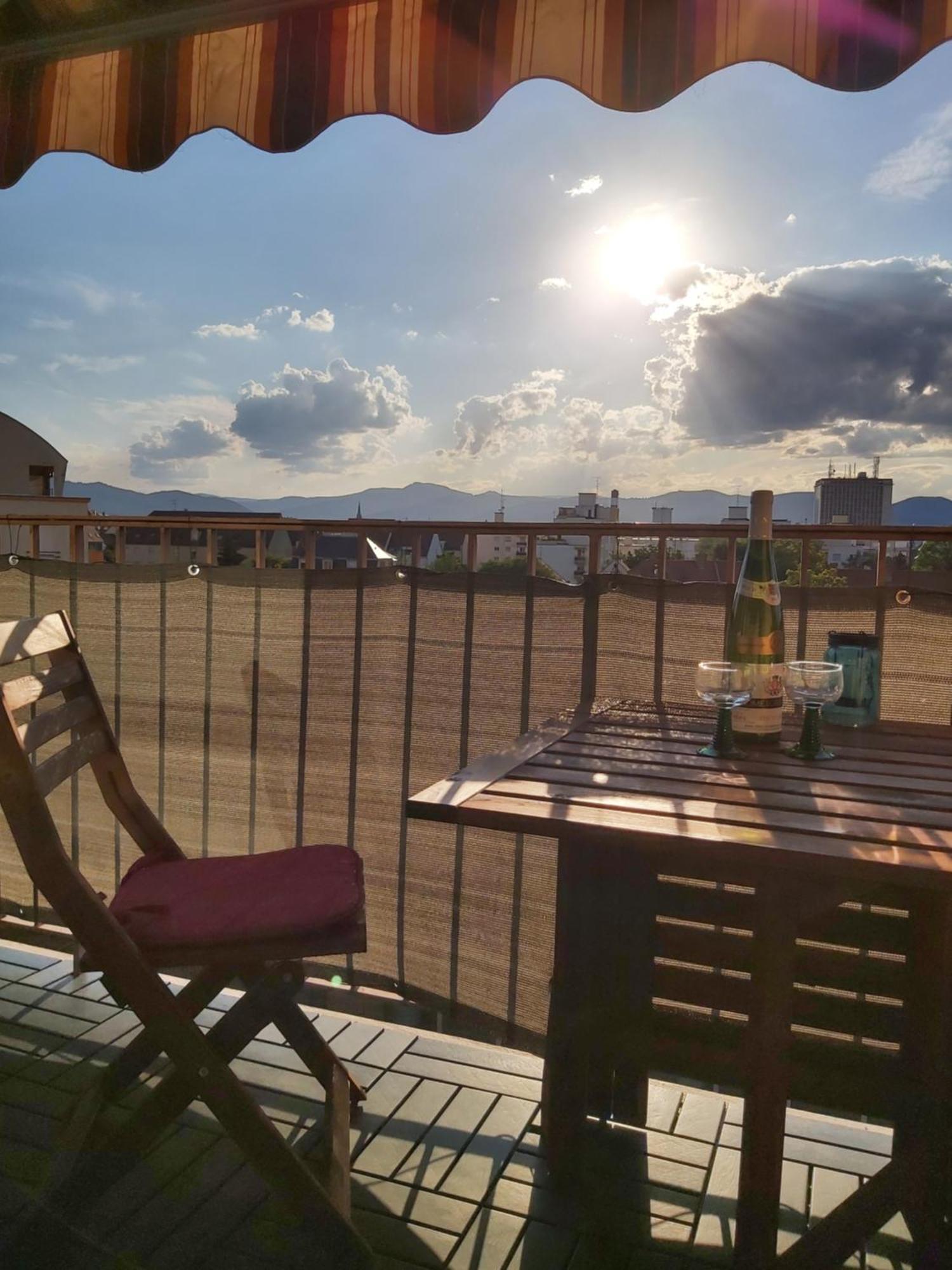 Apartament Le Marcellin Colmar - Garage - Terrasse Zewnętrze zdjęcie